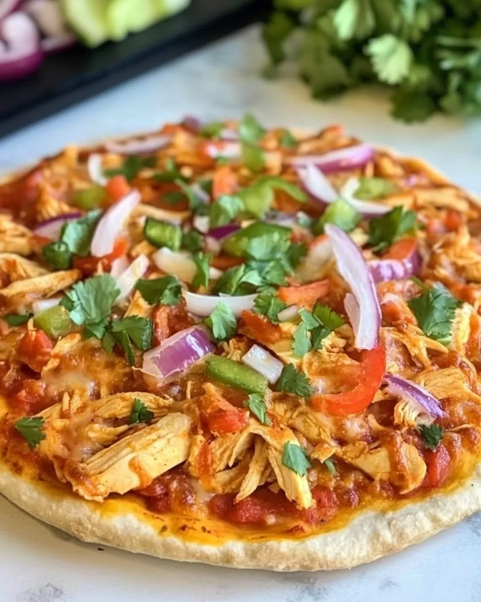 Classic Chicken Fajita Pizza photo