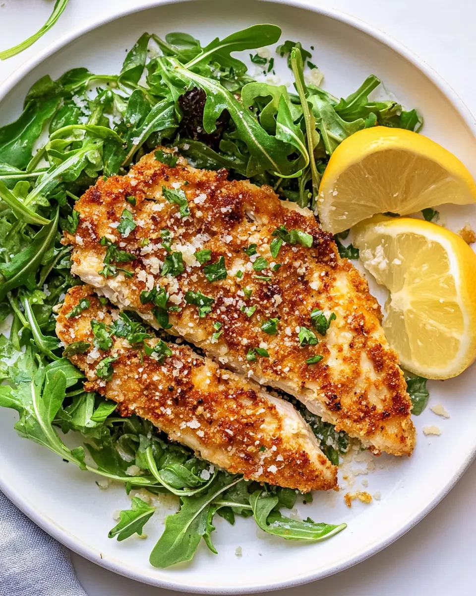 Homemade Chicken Milanese dish photo