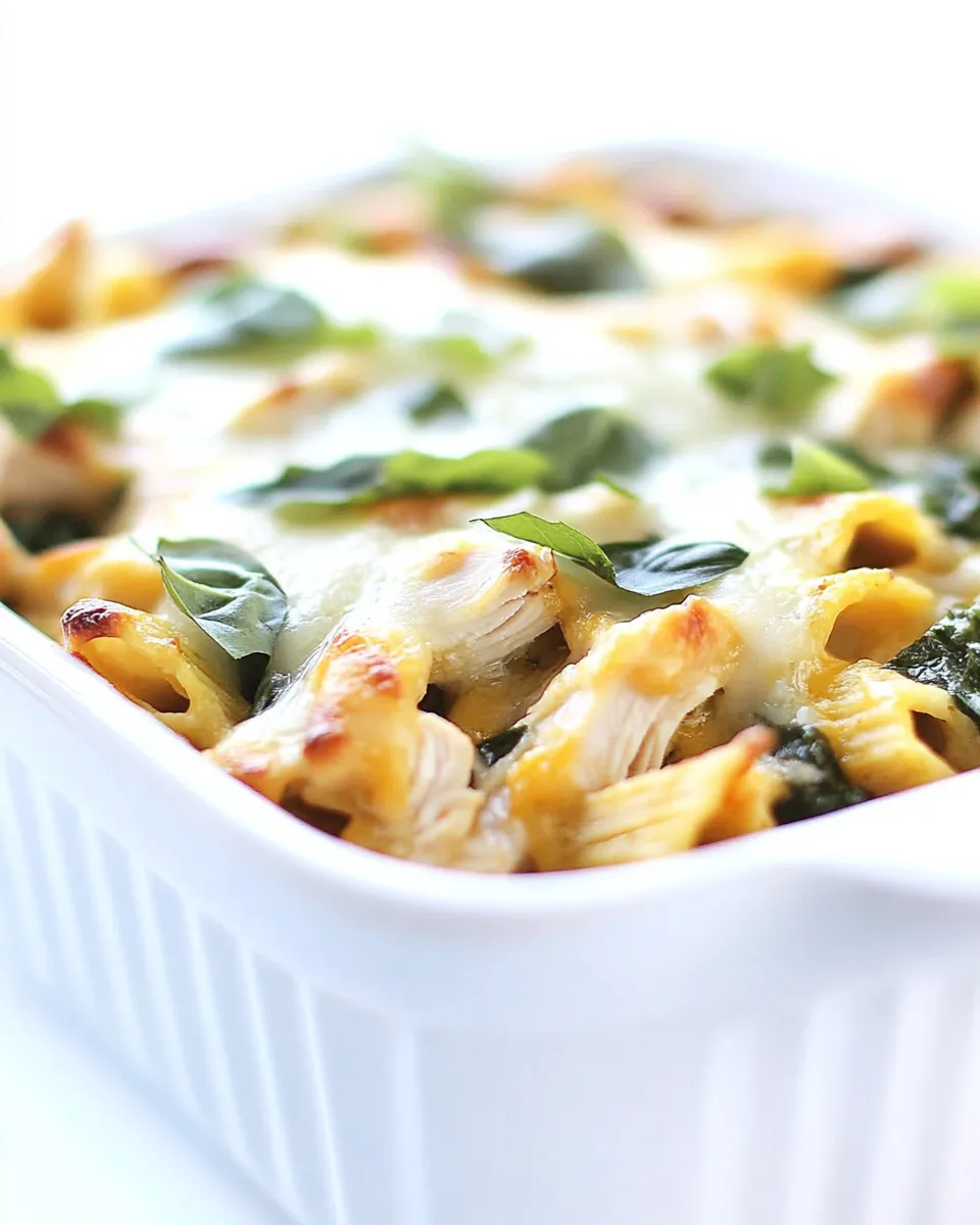 Delicious Chicken Ranch Casserole shot