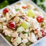 Homemade Chicken Salad with Grapes photo