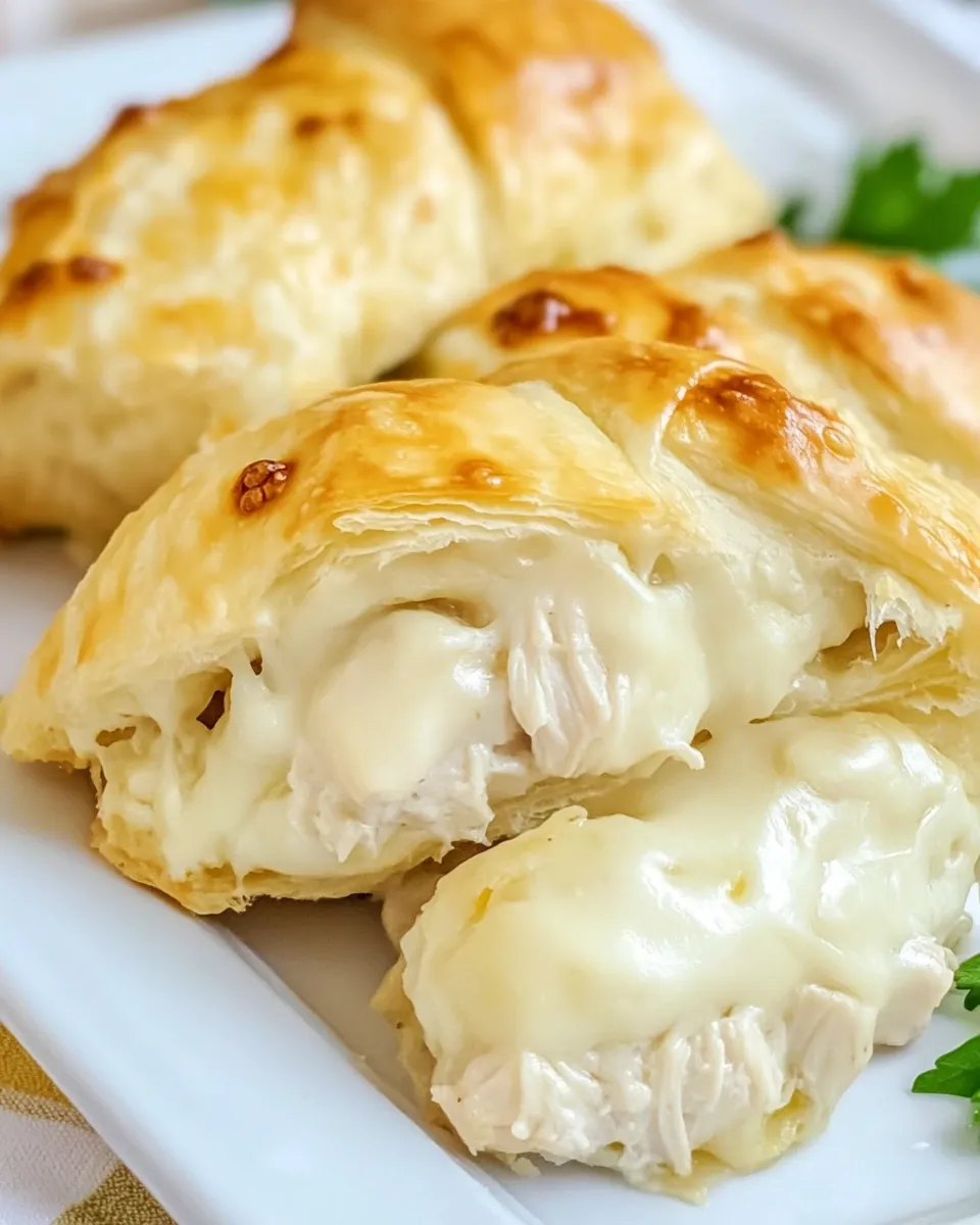 Classic Chicken Stuffed Crescent Rolls image