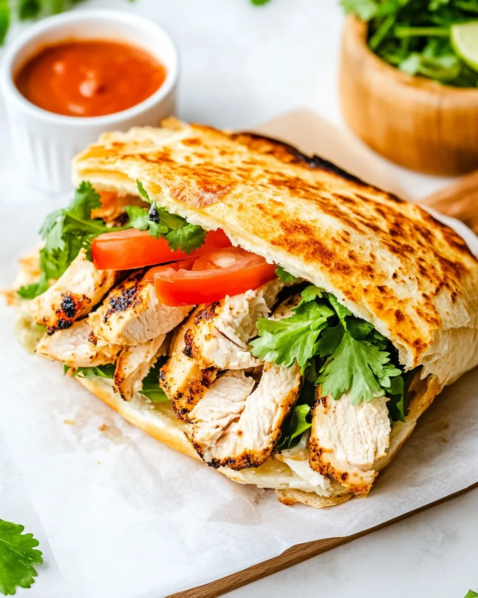 Homemade Chicken Tortas photo
