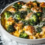 Quick Chicken and Broccoli Skillet Bake. photo