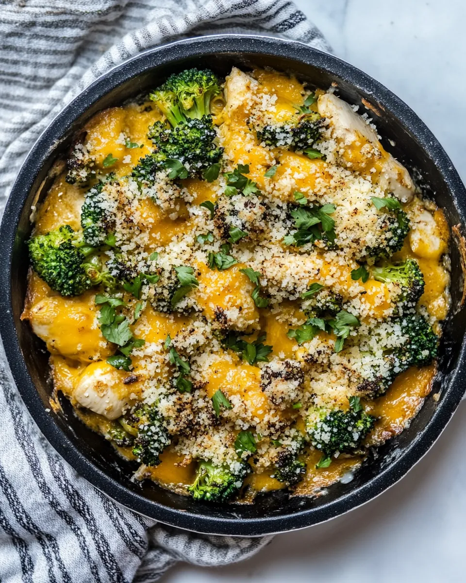 Perfect Chicken and Broccoli Skillet Bake. picture