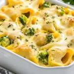 Homemade Chicken and Broccoli Stuffed Shells photo