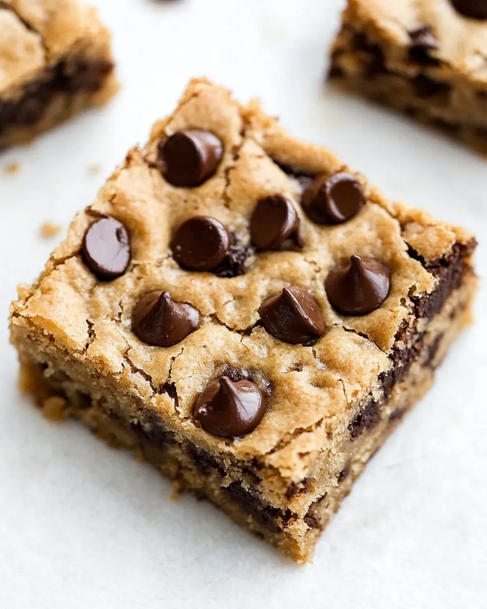 Delicious Chickpea Blondies image
