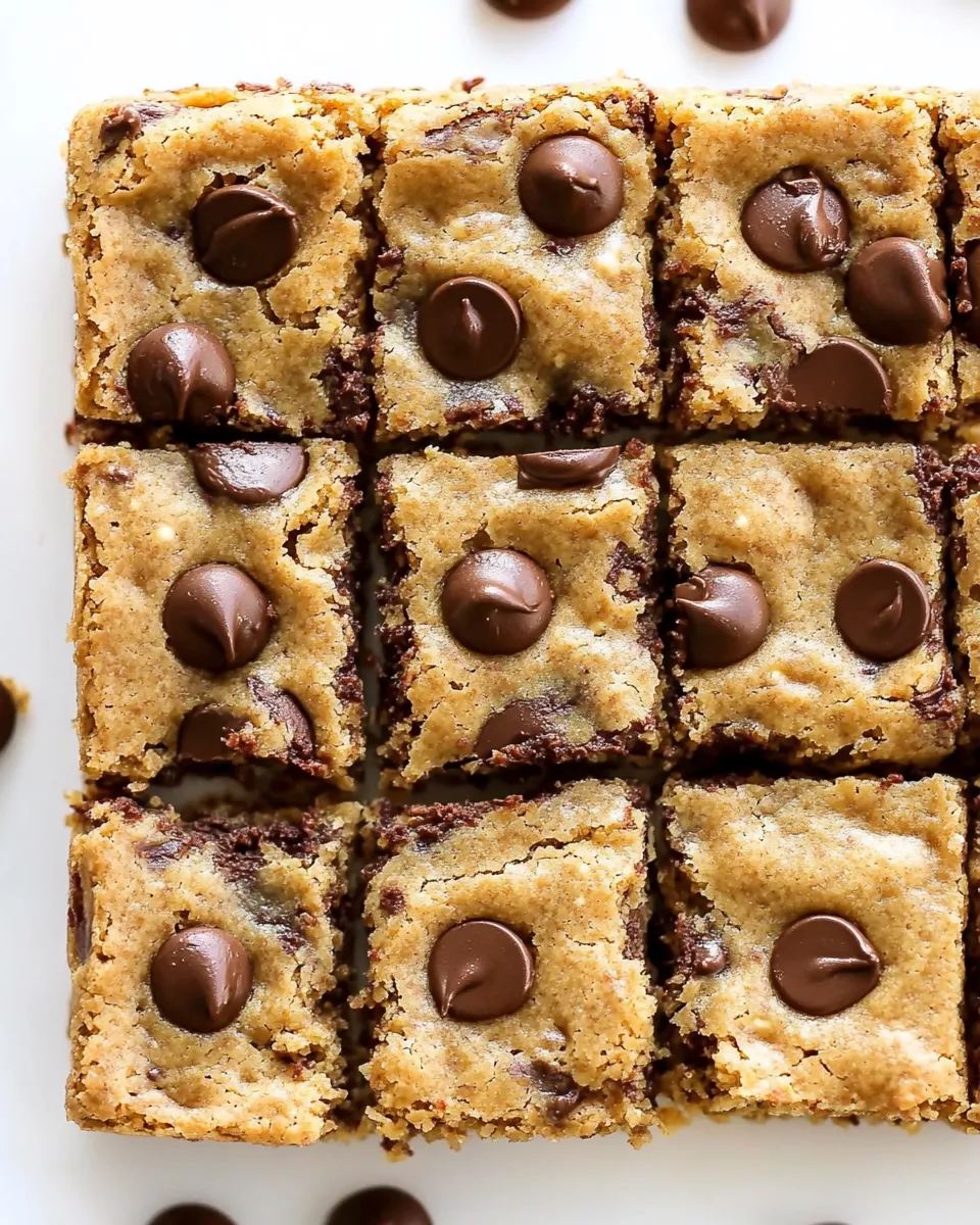 Homemade Chickpea Blondies dish photo