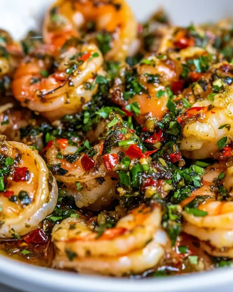 Homemade Chili Garlic Shrimp recipe image
