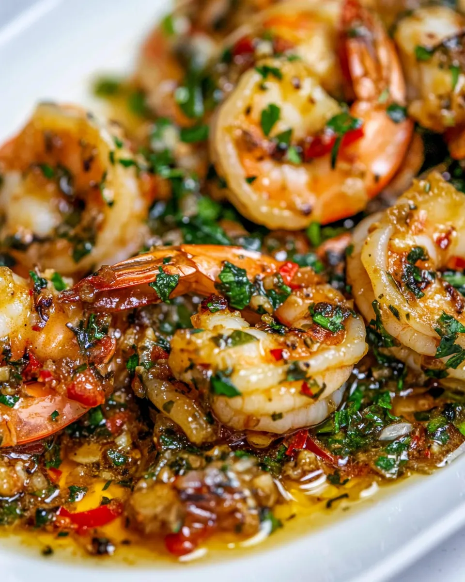 Easy Chili Garlic Shrimp dish photo