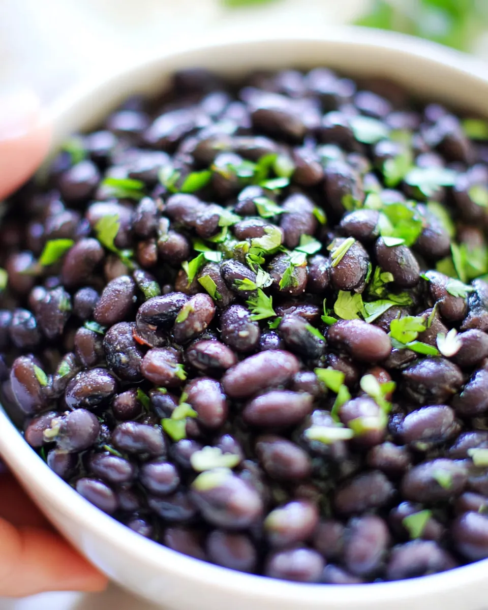Classic Chipotle Black Beans Recipe (Copycat) with image