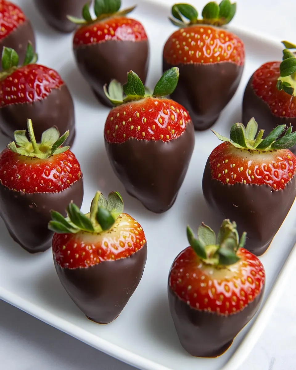 Easy Chocolate-Covered Strawberries picture