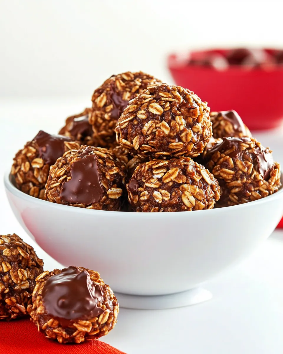 Classic Chocolate Almond Butter Granola Bites image