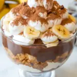 Homemade Chocolate Banana Pudding photo