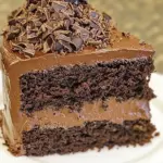 Homemade Chocolate Blackout Cake photo