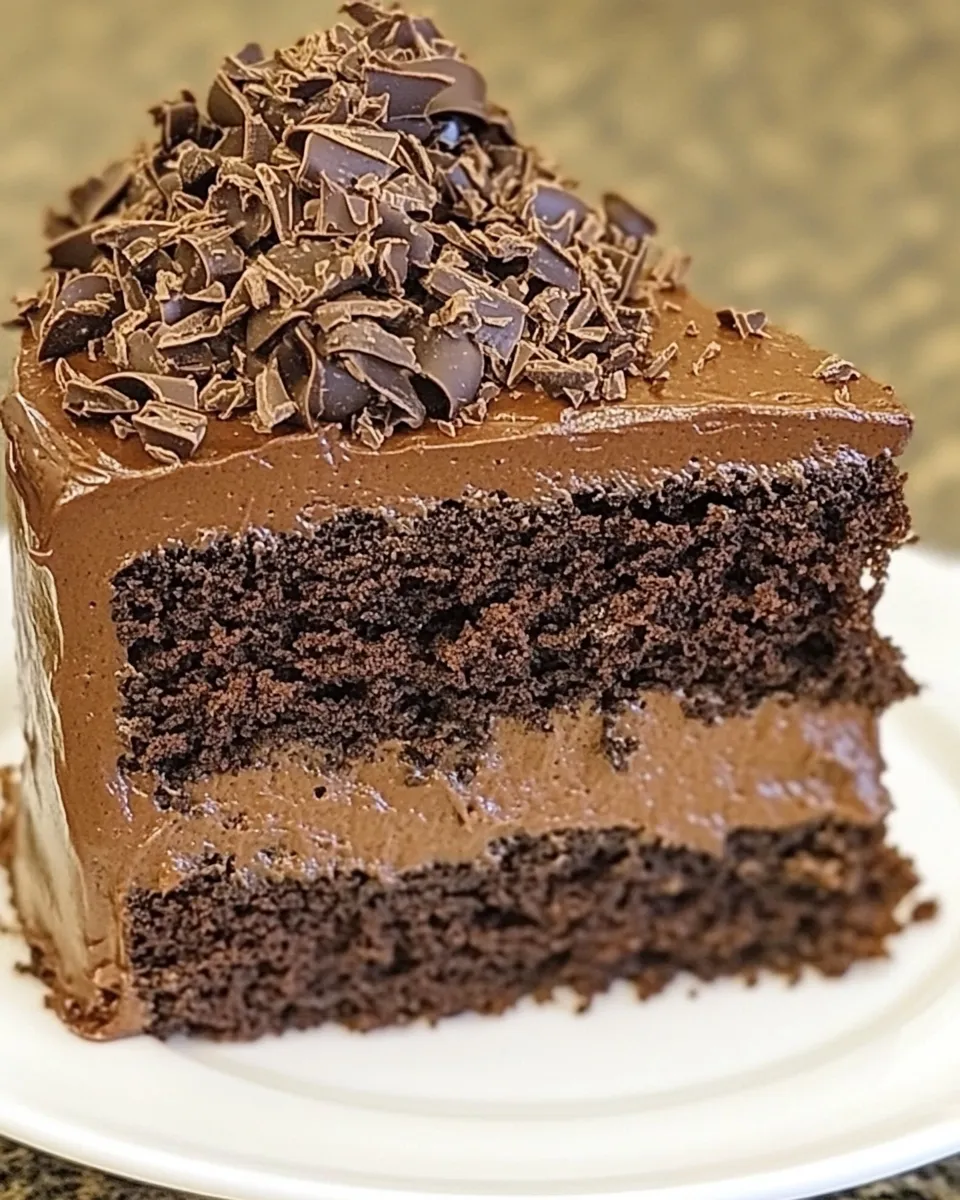 Homemade Chocolate Blackout Cake photo