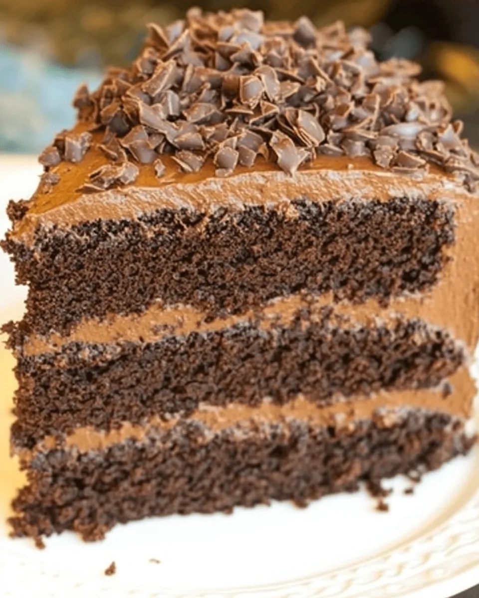 Easy Chocolate Blackout Cake picture