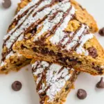 Homemade Chocolate Chip Pecan Scones photo