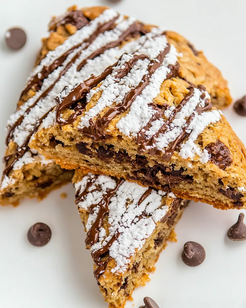 Homemade Chocolate Chip Pecan Scones photo