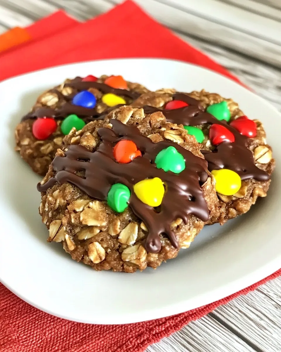Homemade Chocolate Covered Sunflower Seed Oatmeal Cookies photo