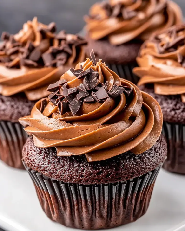 Homemade Chocolate Cupcakes Recipe photo