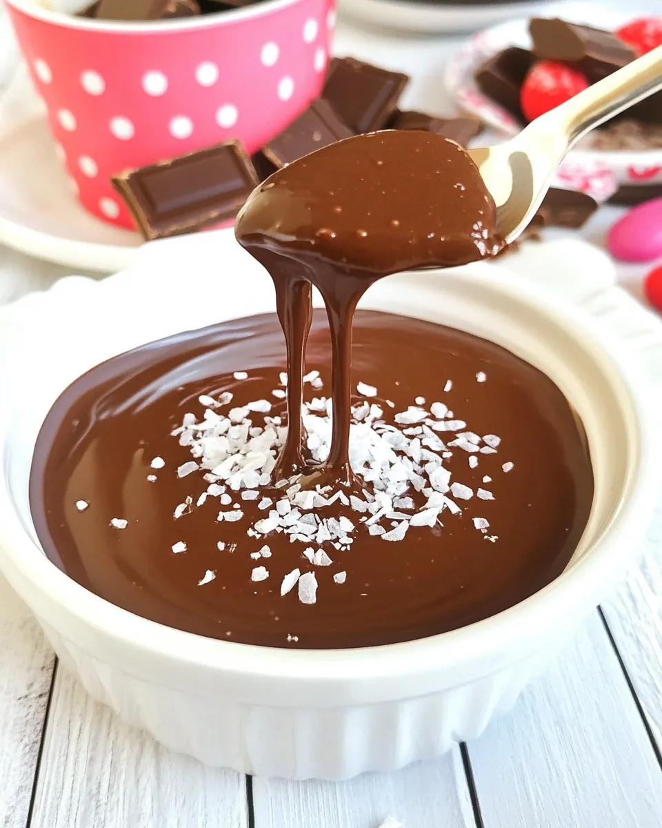 Homemade Chocolate Dip photo