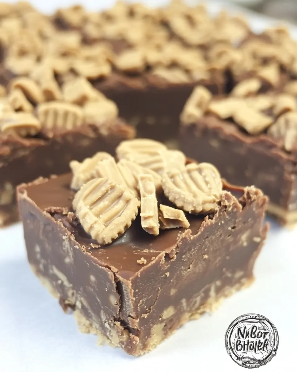 Classic Chocolate Fudge with Nutter Butter Crust image