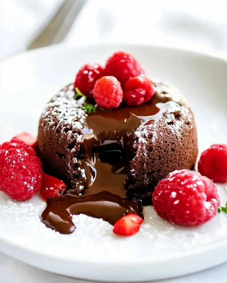 Homemade Chocolate Lava Cake Recipe photo