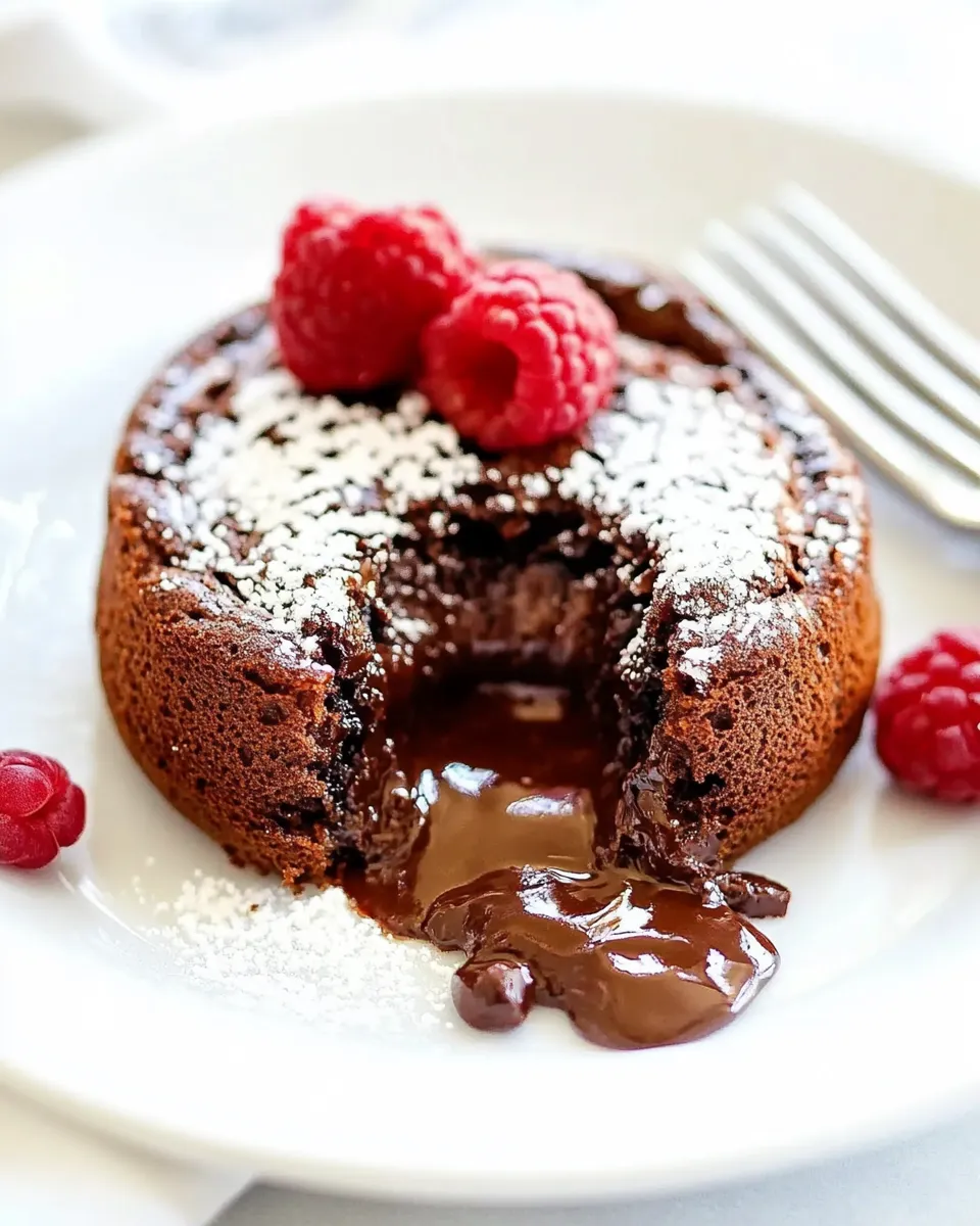 Delicious Chocolate Lava Cake Recipe picture
