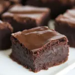Homemade Chocolate Mascarpone Brownies photo
