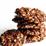 Homemade Chocolate Oatmeal No Bake Cookies image