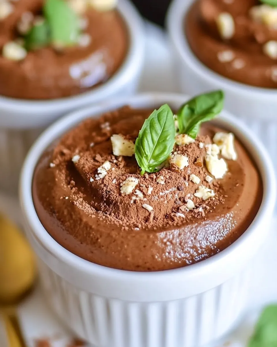Classic Chocolate Tofu Pudding image