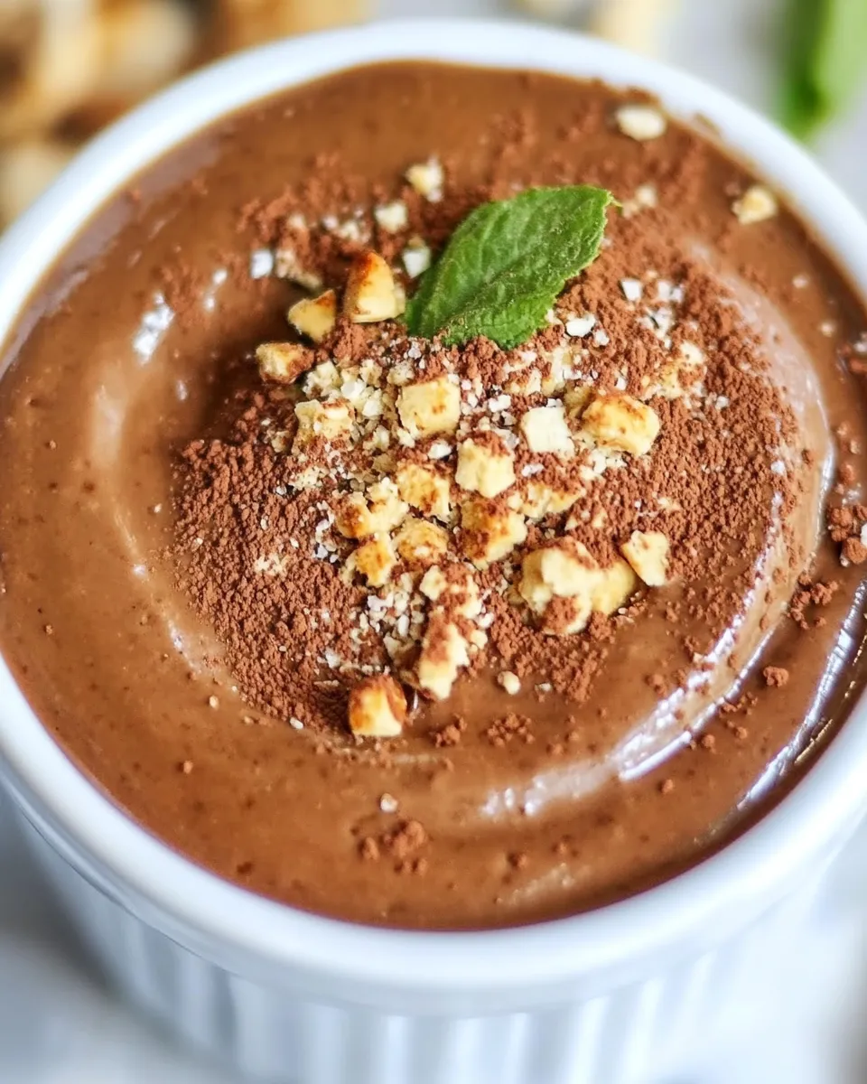 Easy Chocolate Tofu Pudding picture
