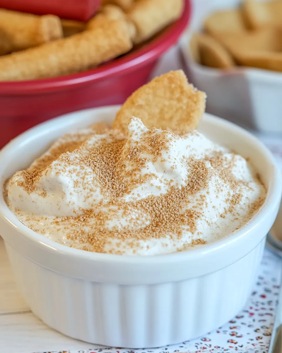 Easy Churro Cheesecake Dip Recipe picture