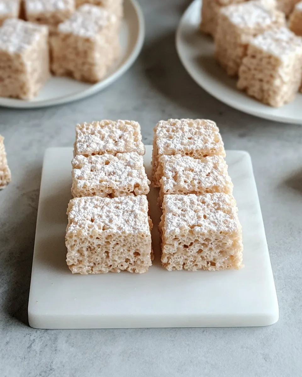 Classic Churro Rice Krispie Treats Recipe image
