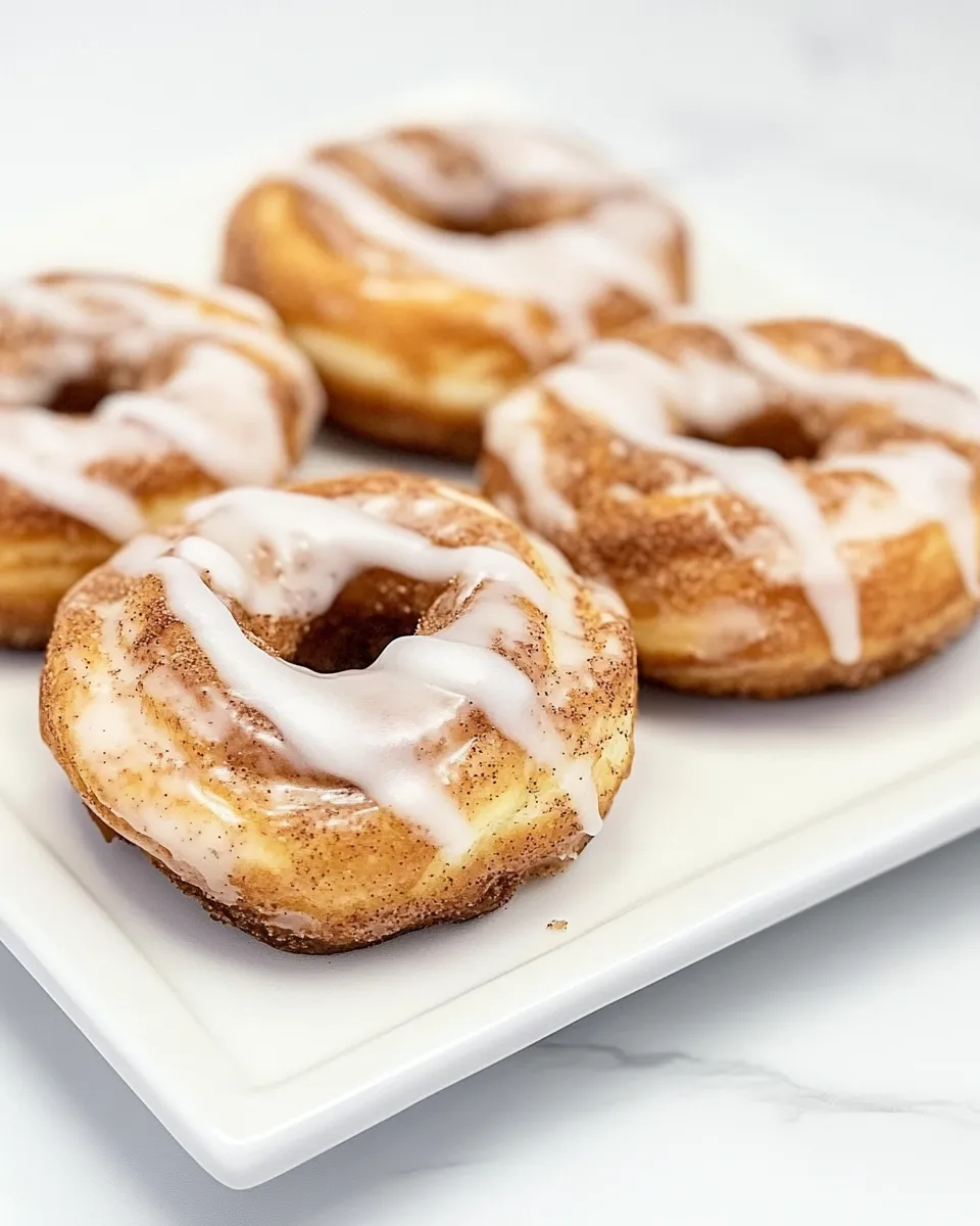 Easy Cinnamon Roll Donuts picture