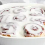 Homemade Cinnamon Roll Icing photo