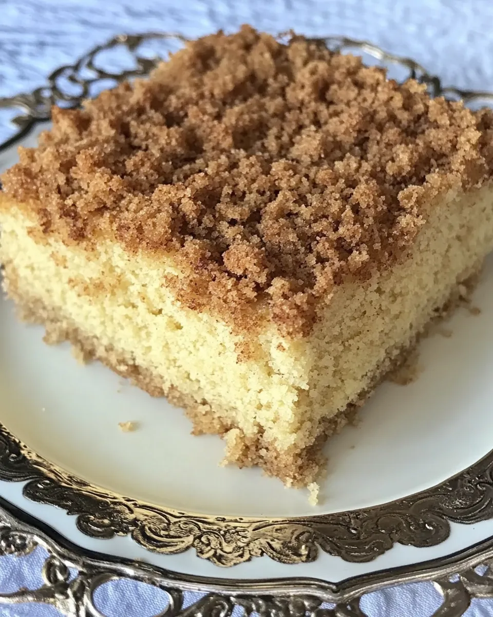 Homemade Classic Crumb Cake photo