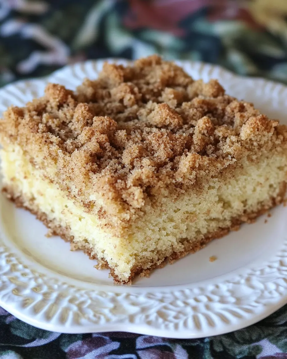Easy Classic Crumb Cake picture