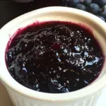 Homemade Clean Eating Blueberry Jam photo