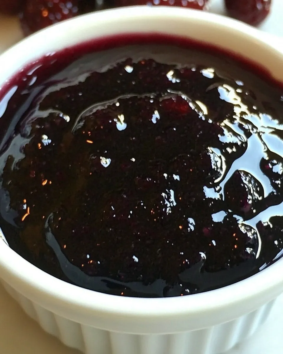 Classic Clean Eating Blueberry Jam image