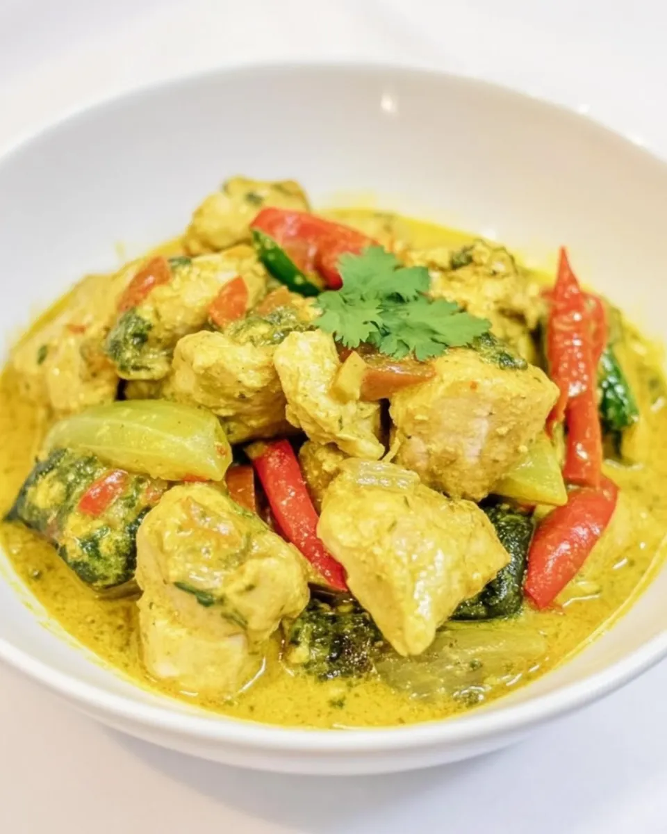 Classic Coconut Ginger Chicken & Vegetables image