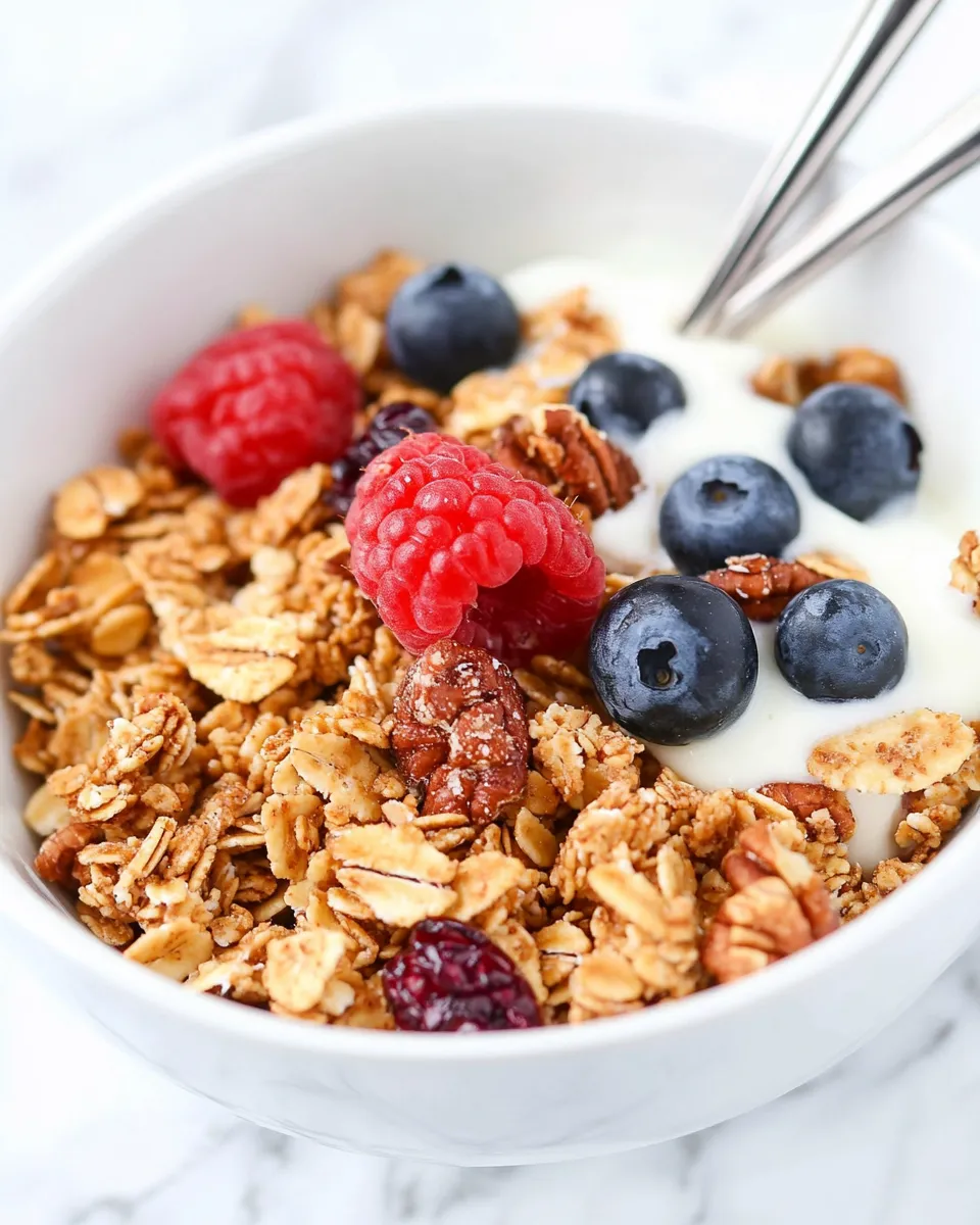 Delicious Coconut Pecan Granola image