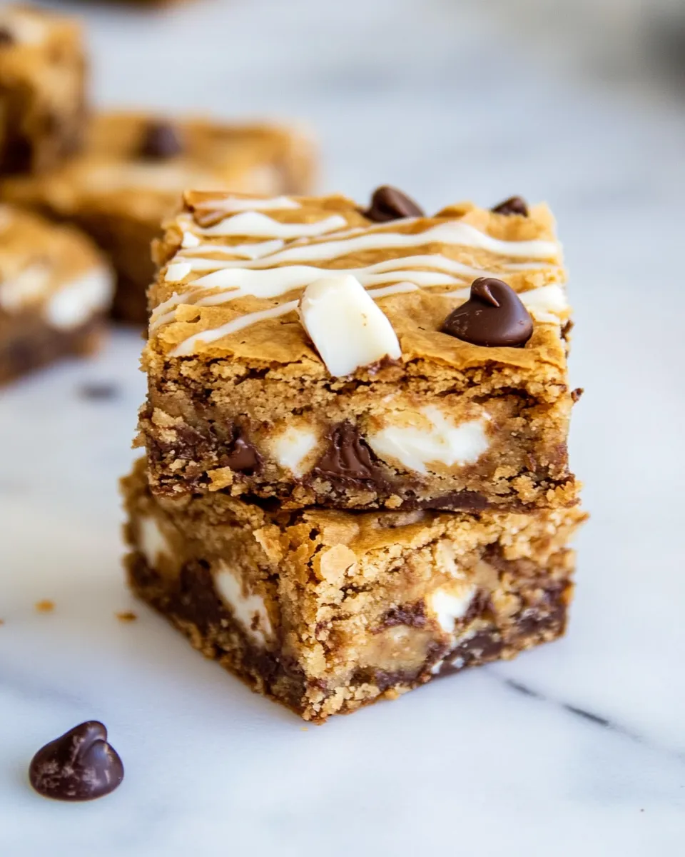 Classic Coconut White Chocolate Chip Blondies image