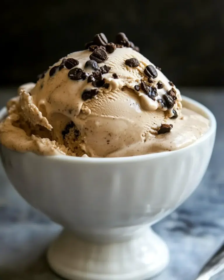 Homemade Coffee Chip Ice Cream Recipe photo