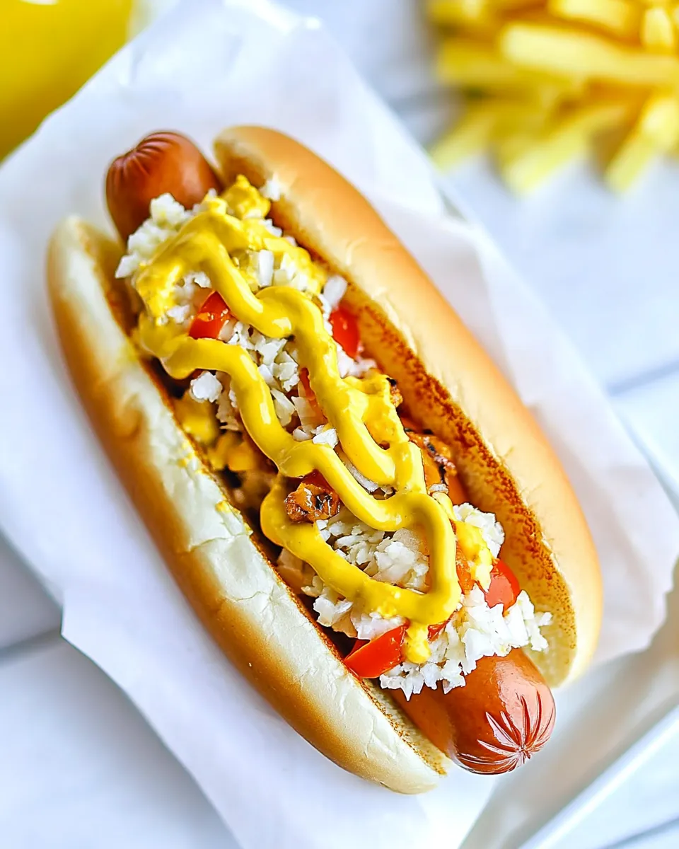 Delicious Coney Island Hot Dog (The Original) shot