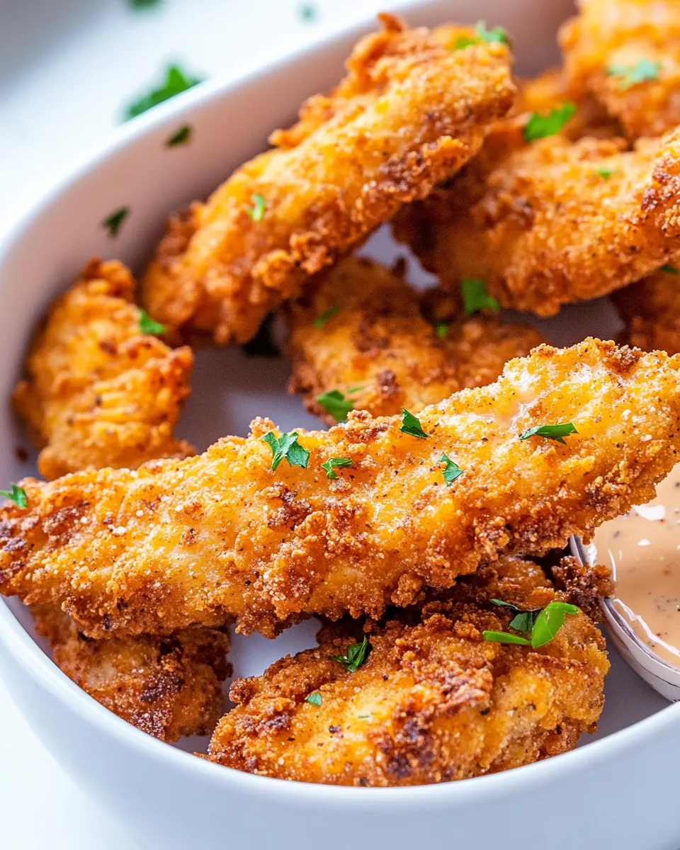 Homemade Copycat Raising Canes Chicken Fingers photo