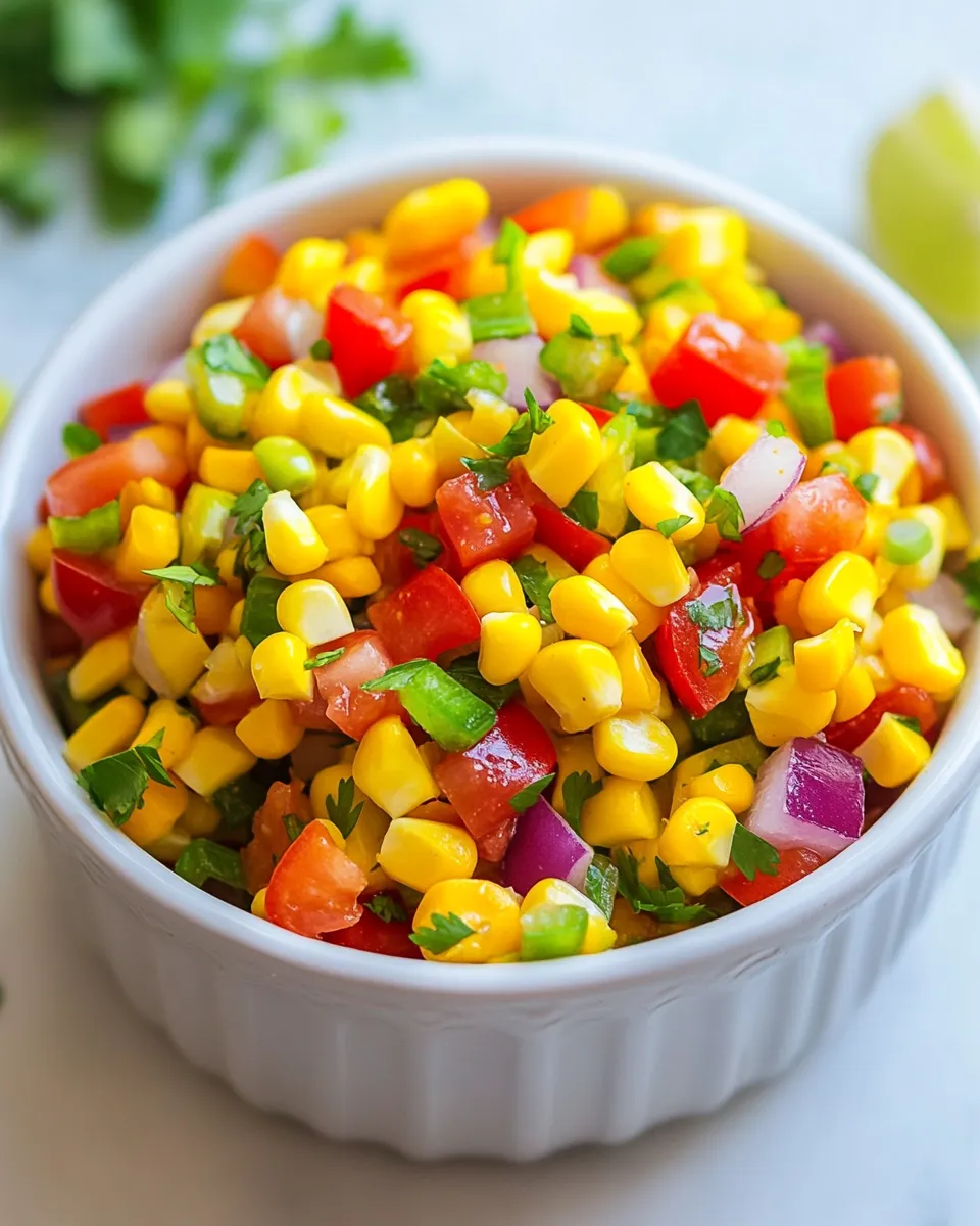 Delicious Corn Salsa Recipe image