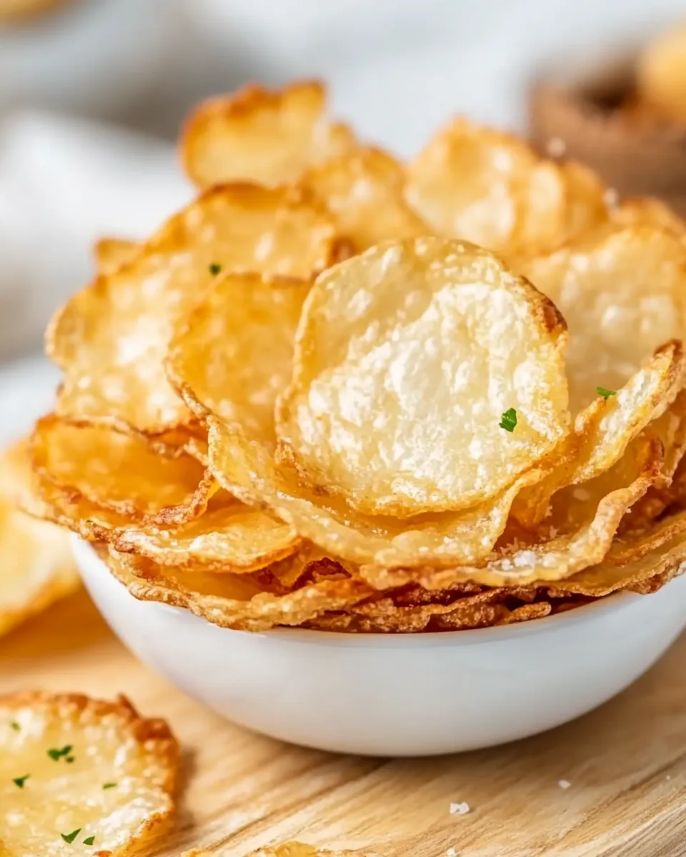 Homemade Cottage Cheese Chips photo