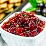 Homemade Cranberry Pepper Jelly Spread photo
