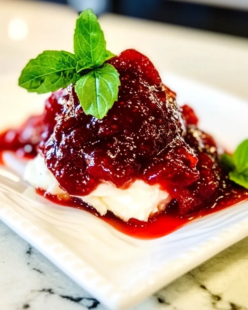 Easy Cranberry Pepper Jelly Spread picture